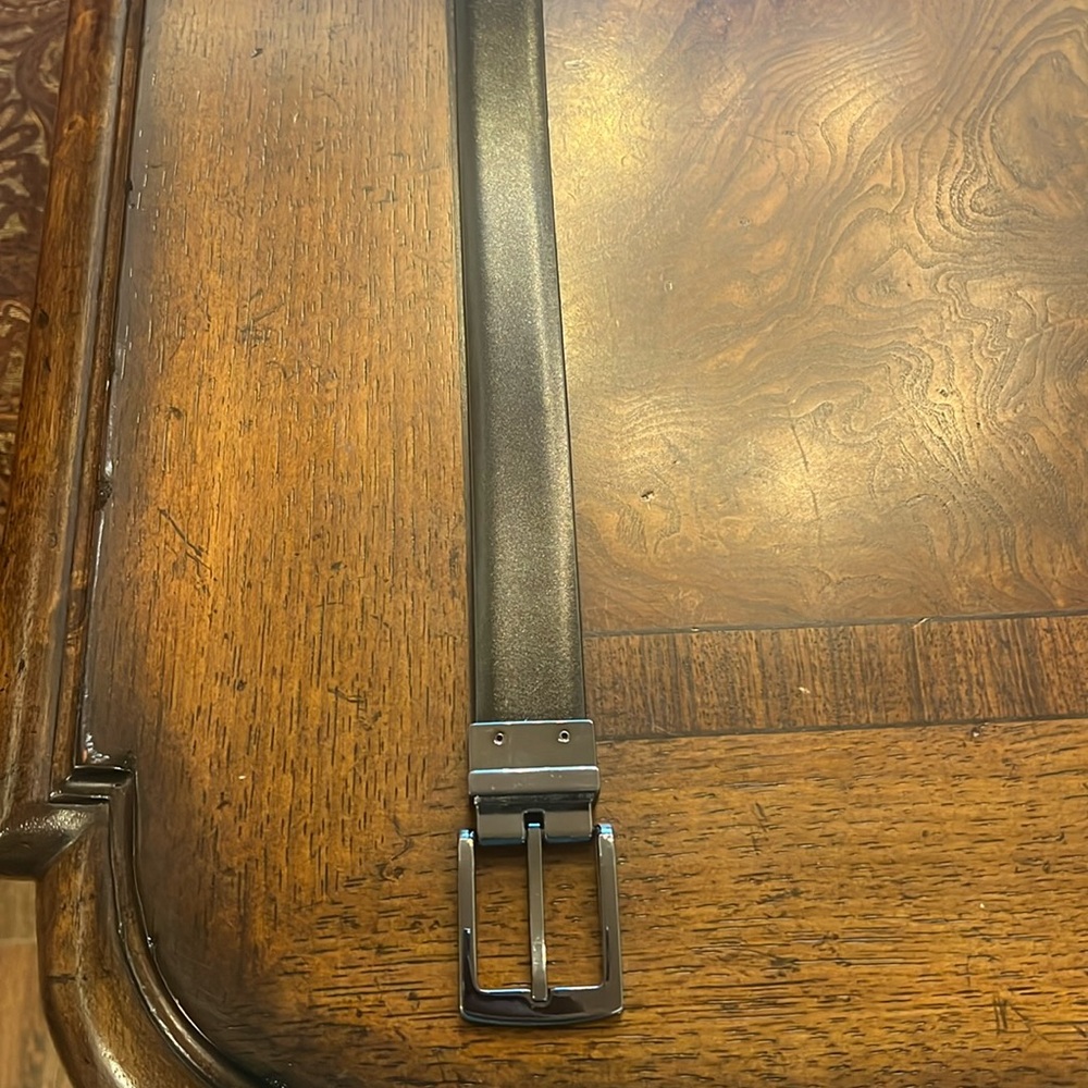 Reversible belt. Black/Brown